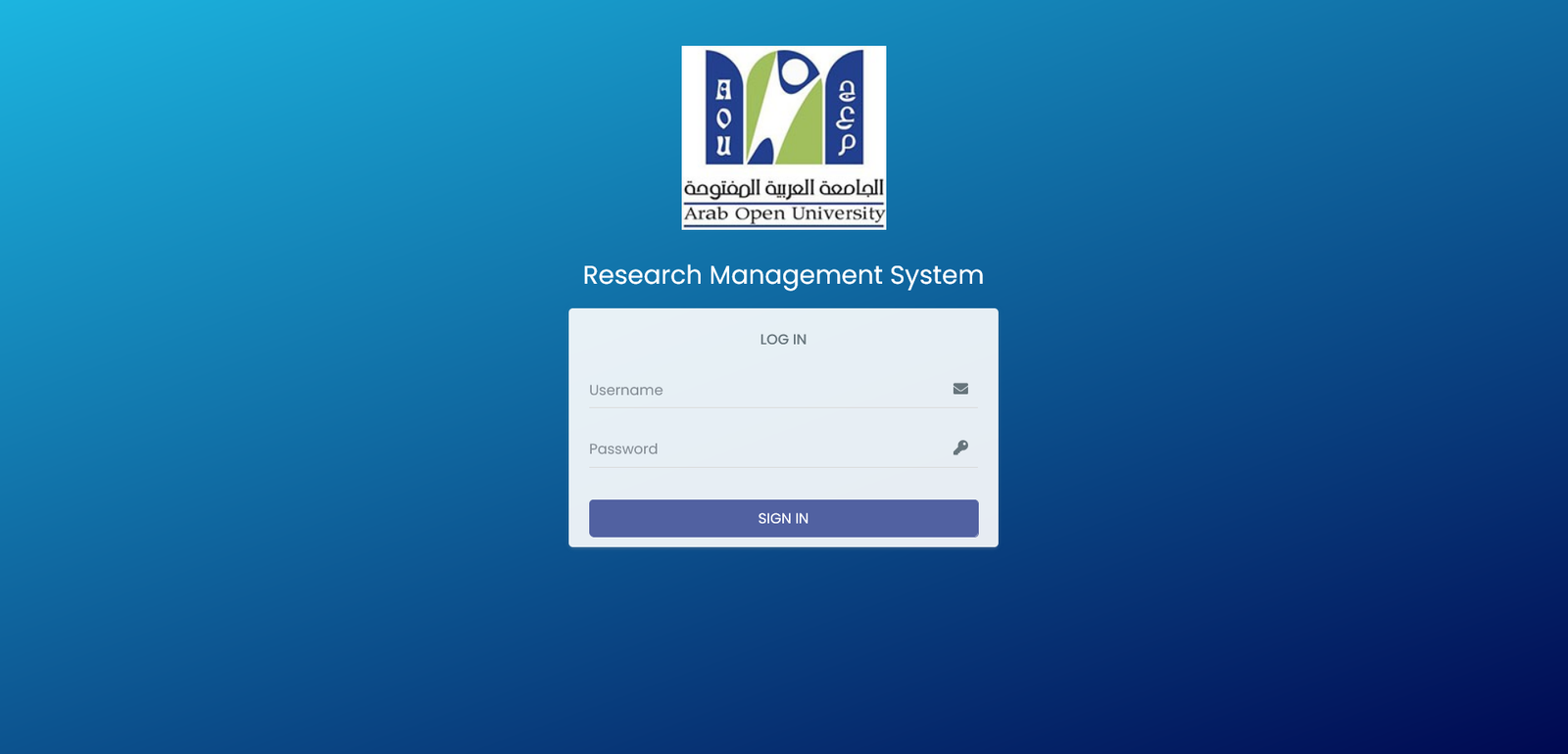 Research Management System